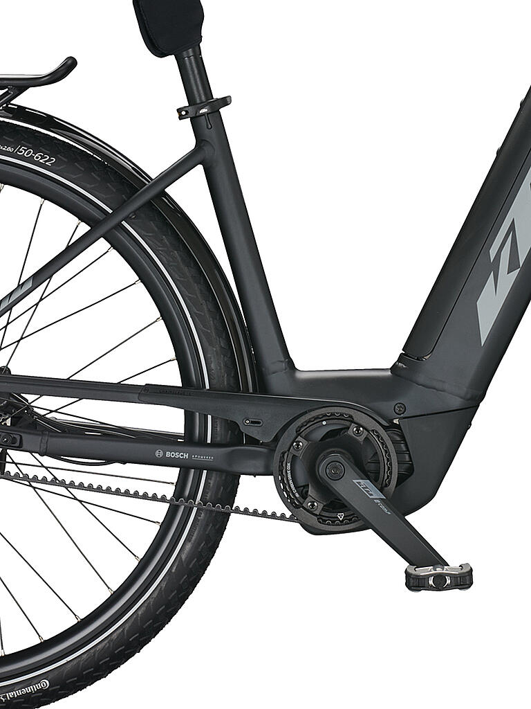 KTM | Damen E-Citybike 28" Macina City 610 Belt 2022 | schwarz