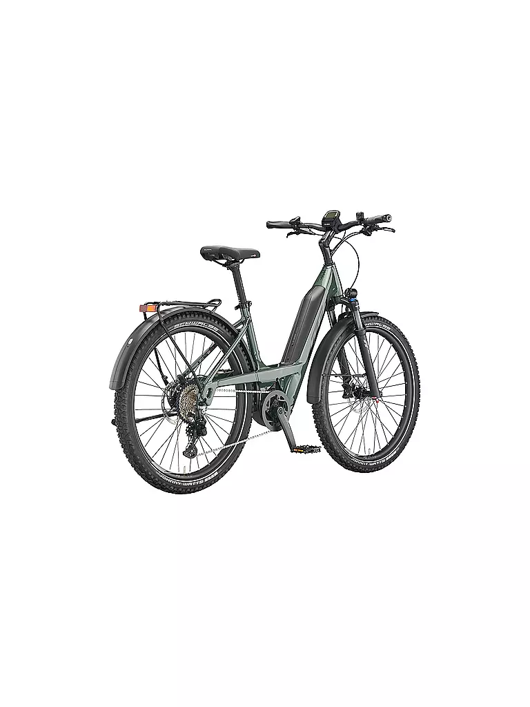 KTM | Damen E-Mountainbike 27,5" Macina Aera 671 LFC  | dunkelgrün