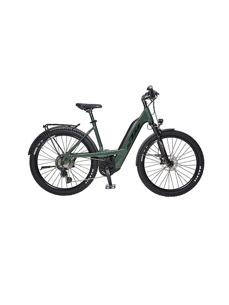 Ktm Macina Aera 671 Lfc Reichweite KTM Damen E-Mountainbike 27,5" Macina Aera 671 LFC 2022 dunkelgrün