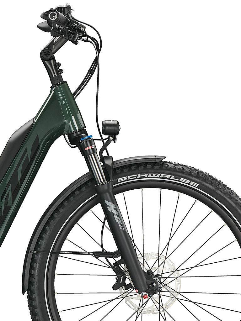 Ktm Macina Aera 671 Lfc Reichweite KTM Damen E-Mountainbike 27,5" Macina Aera 671 LFC 2022 dunkelgrün