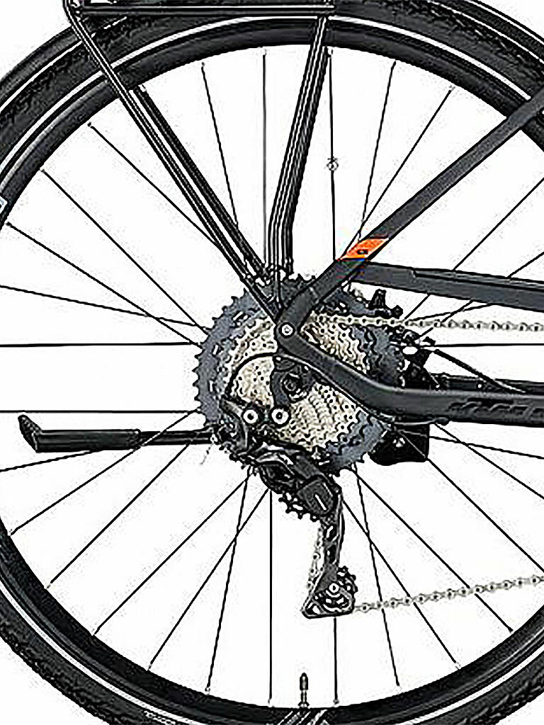 KTM | Damen E-Trekkingbike 28" Macina Sport ABS PT-CX6K6 2020 (Einrohr) | schwarz