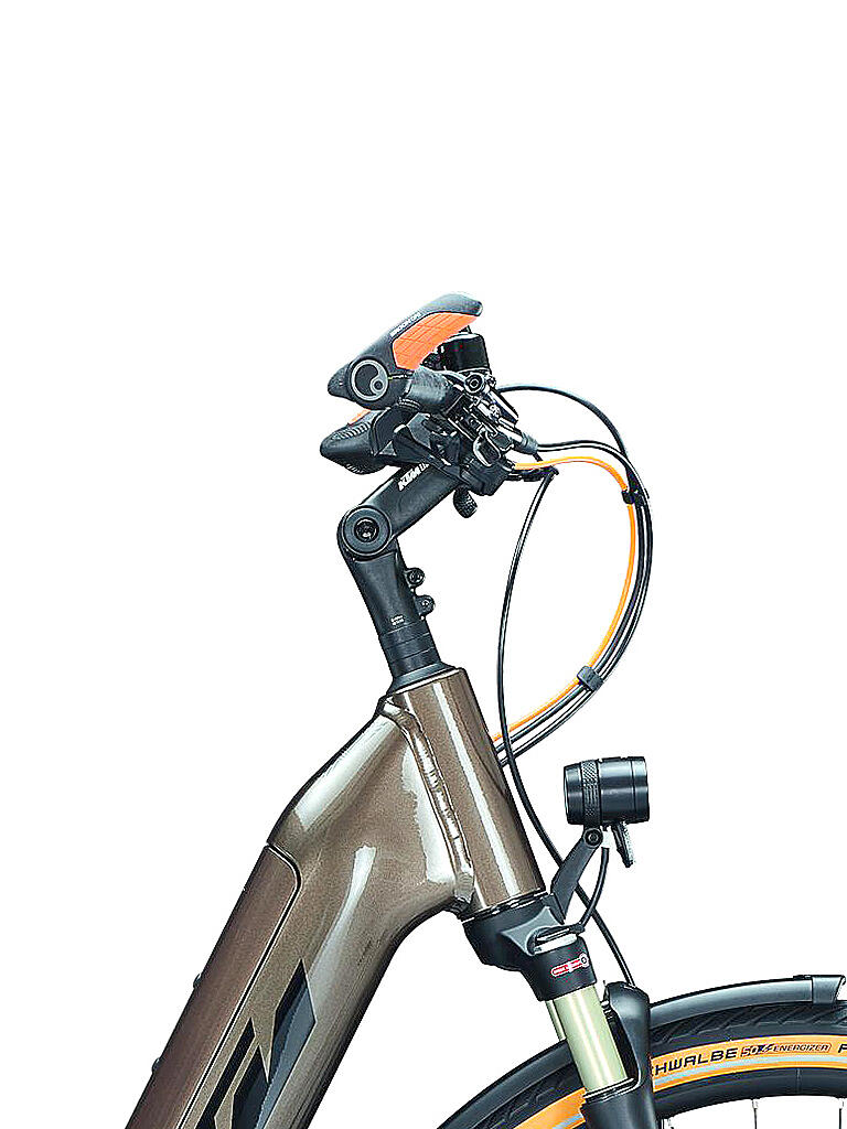 KTM | Damen E-Trekkingbike 28" Macina Style 610 Nyon 2021 (Einrohr) | beige