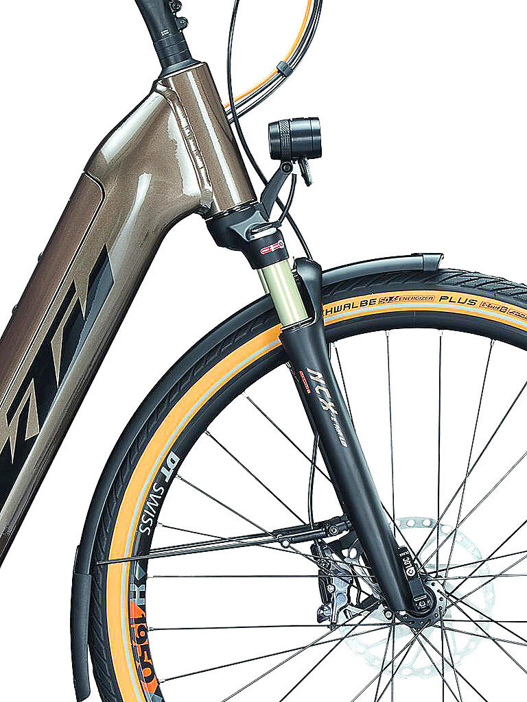 KTM | Damen E-Trekkingbike 28" Macina Style 610 Nyon 2021 (Einrohr) | beige