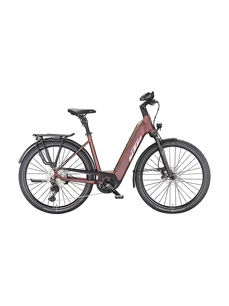 KTM | Damen E-Trekkingbike 28" Macina Style 720 (Tiefeinsteiger) | rot