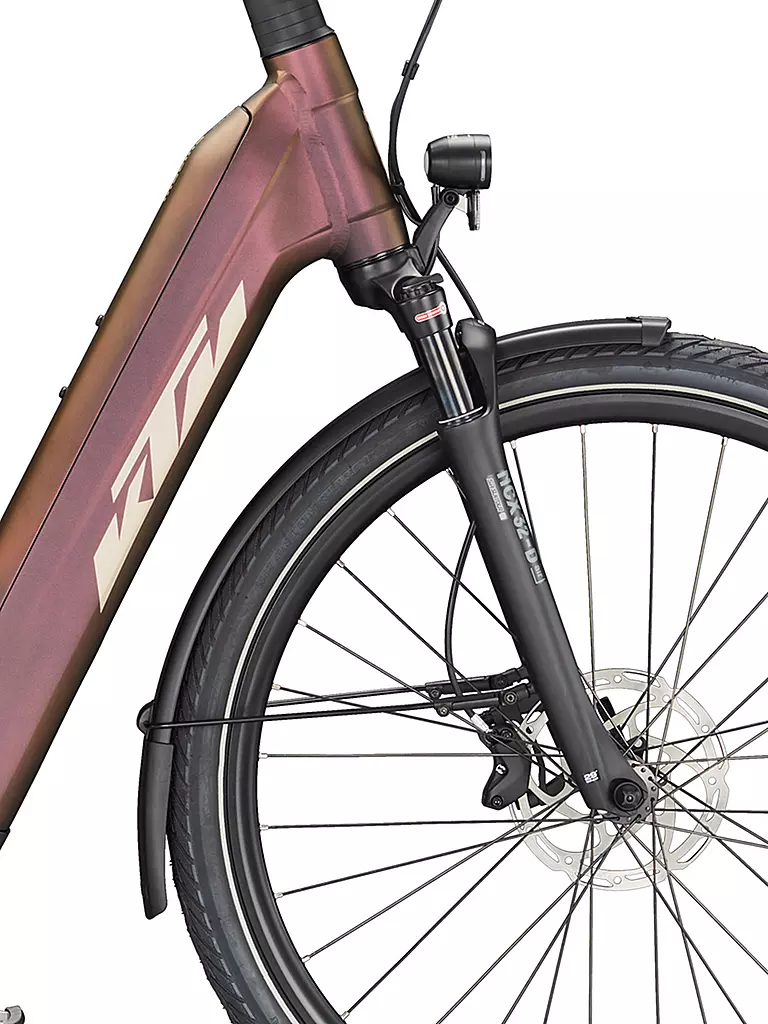 KTM | Damen E-Trekkingbike 28" Macina Style 720 (Tiefeinsteiger) | rot