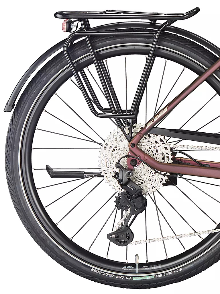 KTM | Damen E-Trekkingbike 28" Macina Style 720 (Tiefeinsteiger) | rot