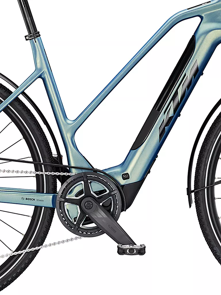 KTM | Damen E-Trekkingbike LY Macina Sport SX Elite DI2 | hellblau