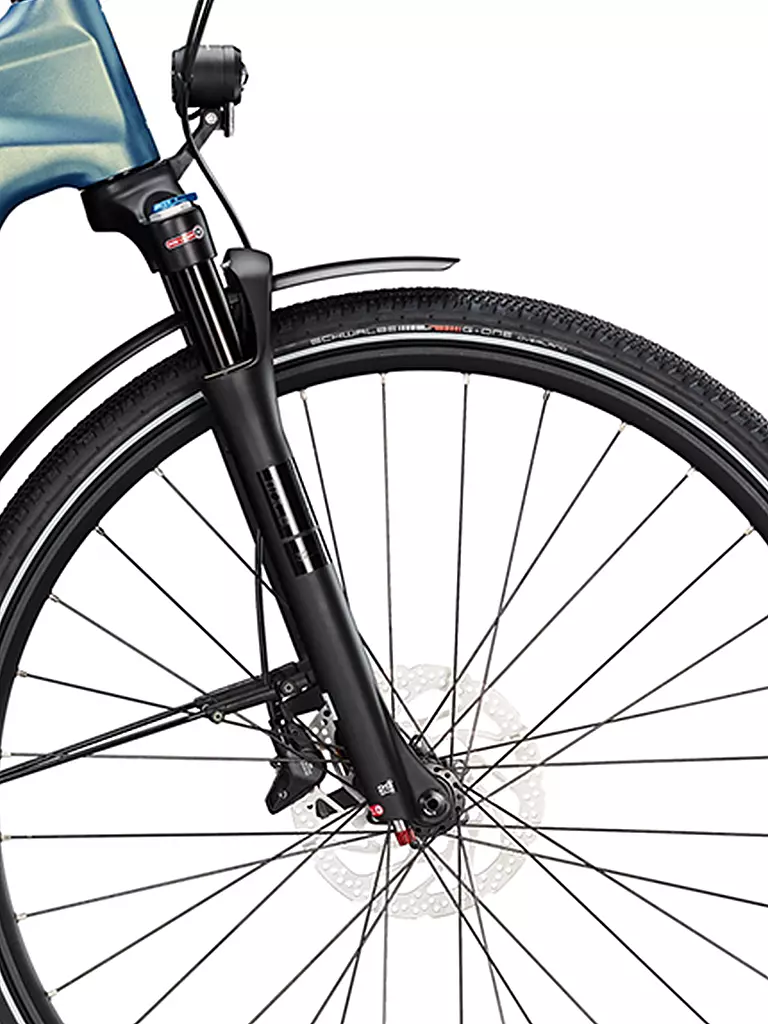 KTM | Damen E-Trekkingbike LY Macina Sport SX Elite DI2 | hellblau
