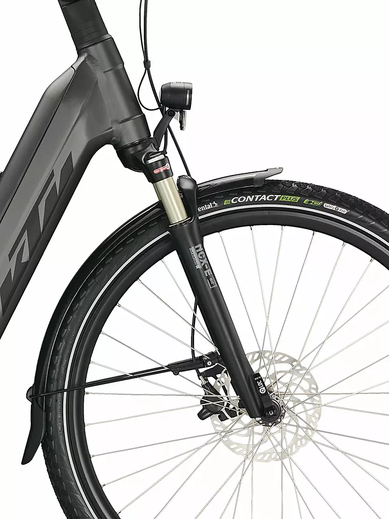 KTM | Damen E-Urbanbike 28" Macina City 710 Belt 2022 | grau