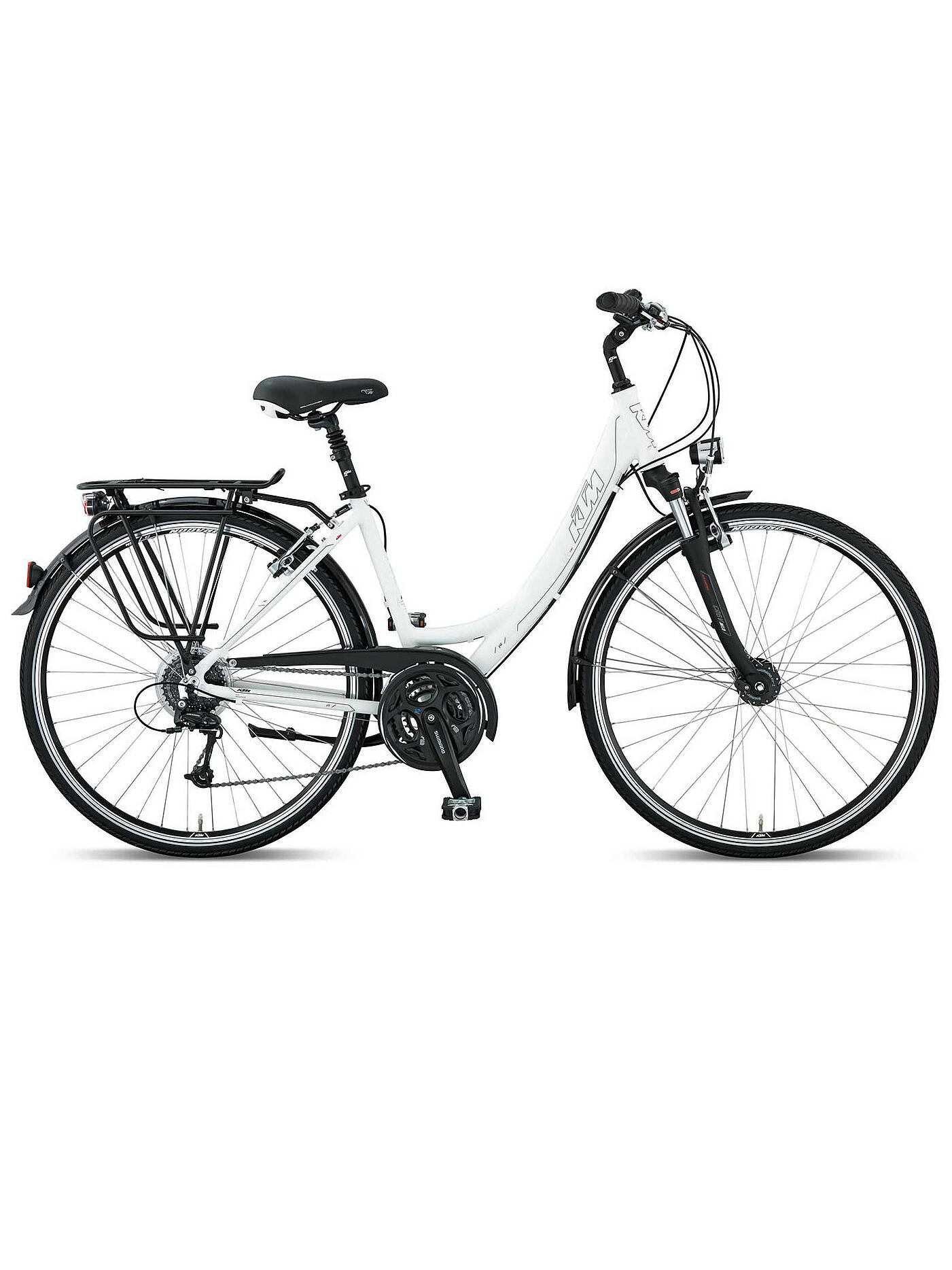 KTM | Damen Trekking Rad Life Time | weiß