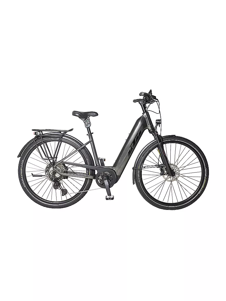 KTM | E-Trekkingbike 28" Macina Style XL (Tiefeinsteiger) | grau