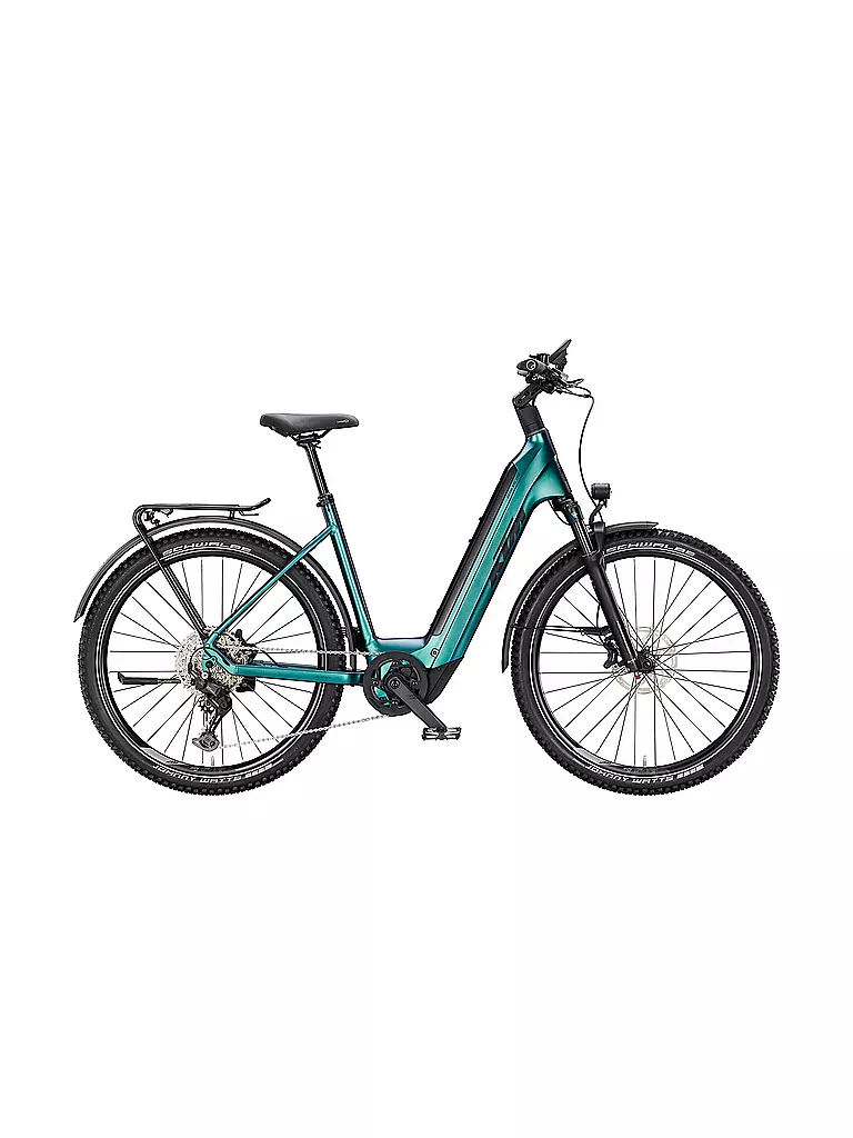 KTM | Unisex E-Bike Aera 872 LFC (Tiefeinsteiger) | blau
