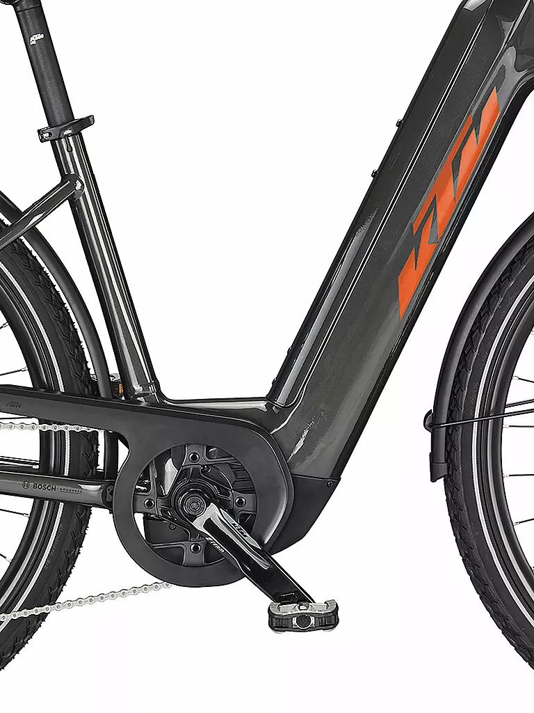 KTM | Unisex E-Trekkingbike 28" Macina Sport 720 (Tiefeinsteiger) | grau