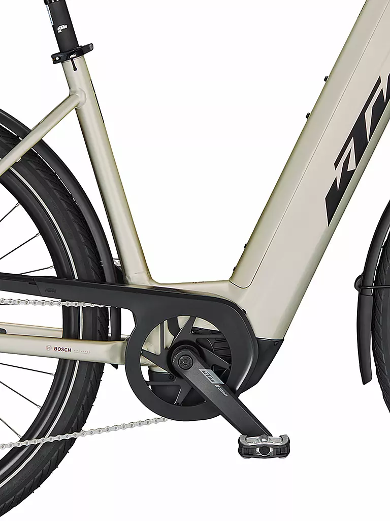 KTM | Unisex E-Trekkingbike 28" Macina Style 740 (Tiefeinsteiger) | beige
