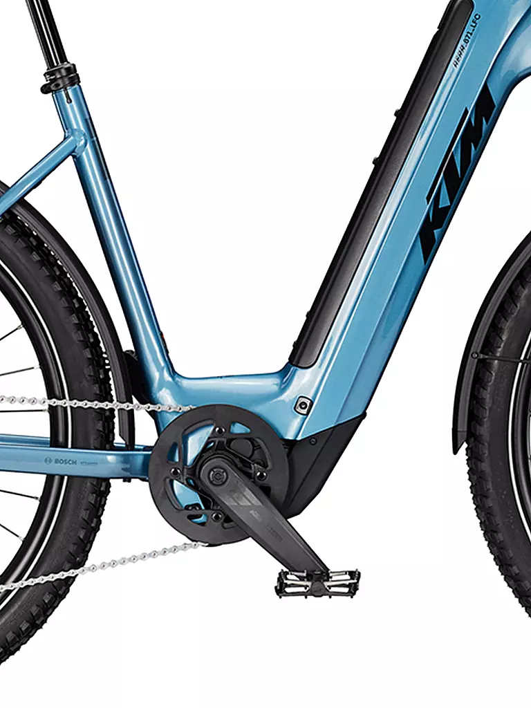 KTM | Unisex E-Trekkingbike US MAcina Aera 871 LFC ABS DI2 (Tiefeinsteiger) | blau