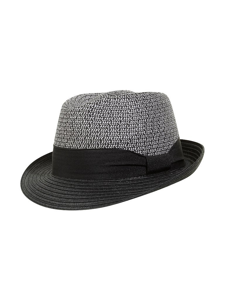 KUEBL Herren Sonnenhut Trilby schwarz | 57
