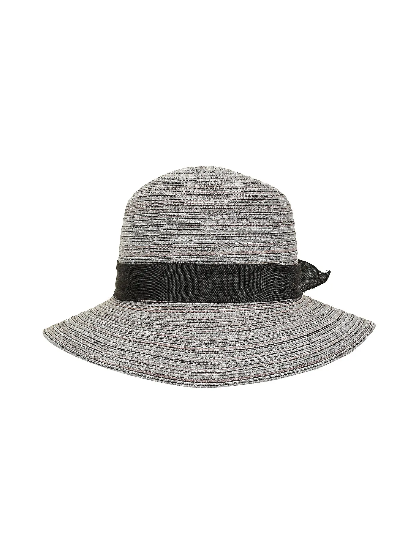 KUEBL | Damen Strohhut | grau