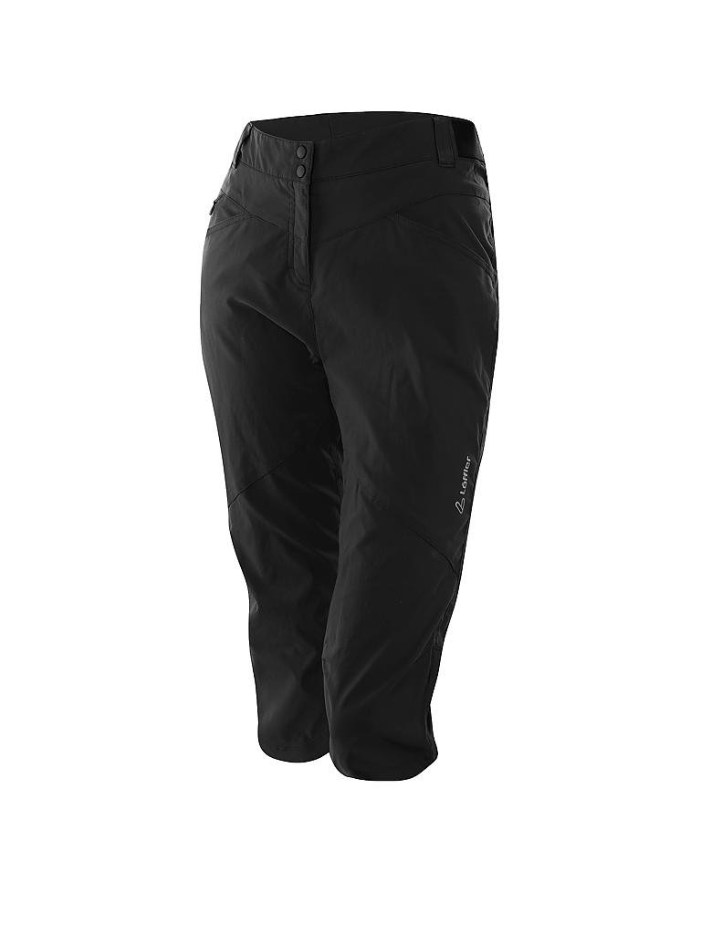LÖFFLER | Damen 3/4 Bikehose CSL | schwarz