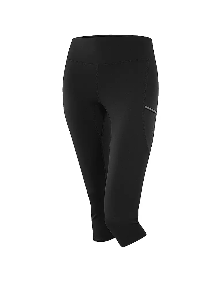 LÖFFLER | Damen 3/4 Lauftight | schwarz