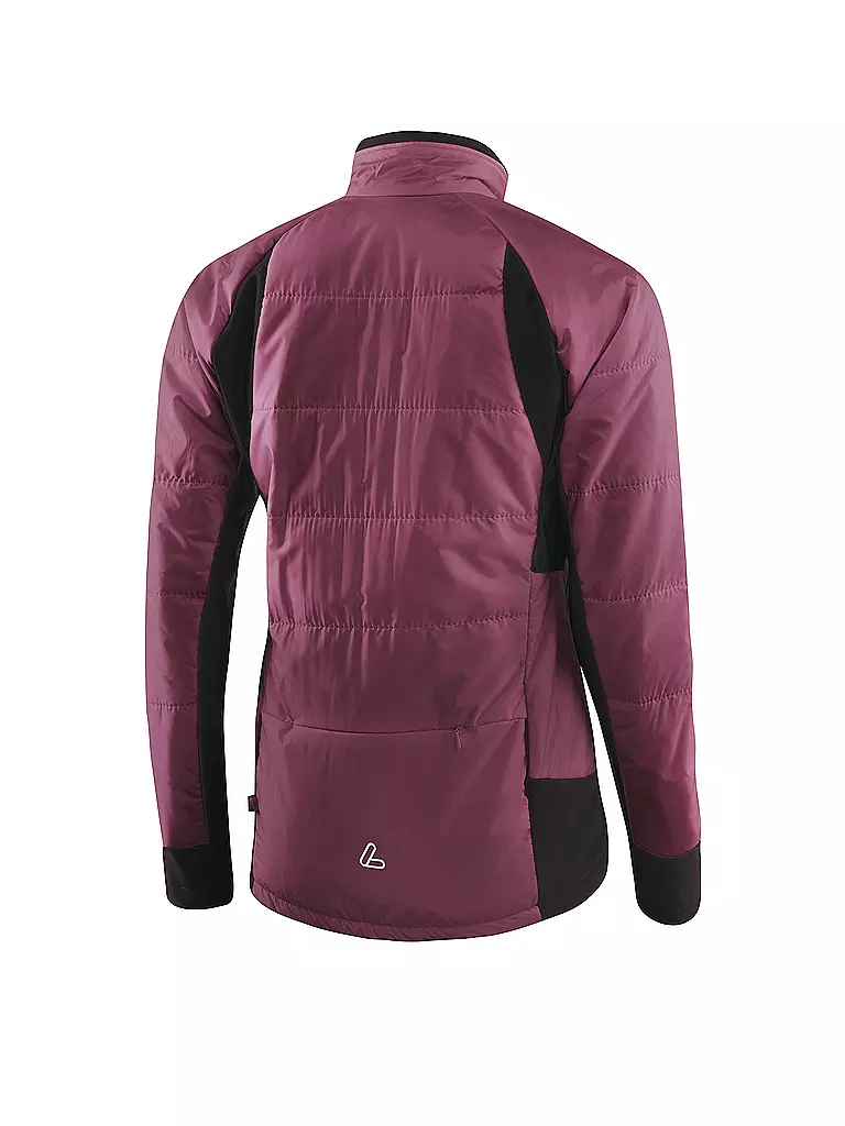 LÖFFLER | Damen Iso Radjacke Hotbond® PL60 | dunkelrot