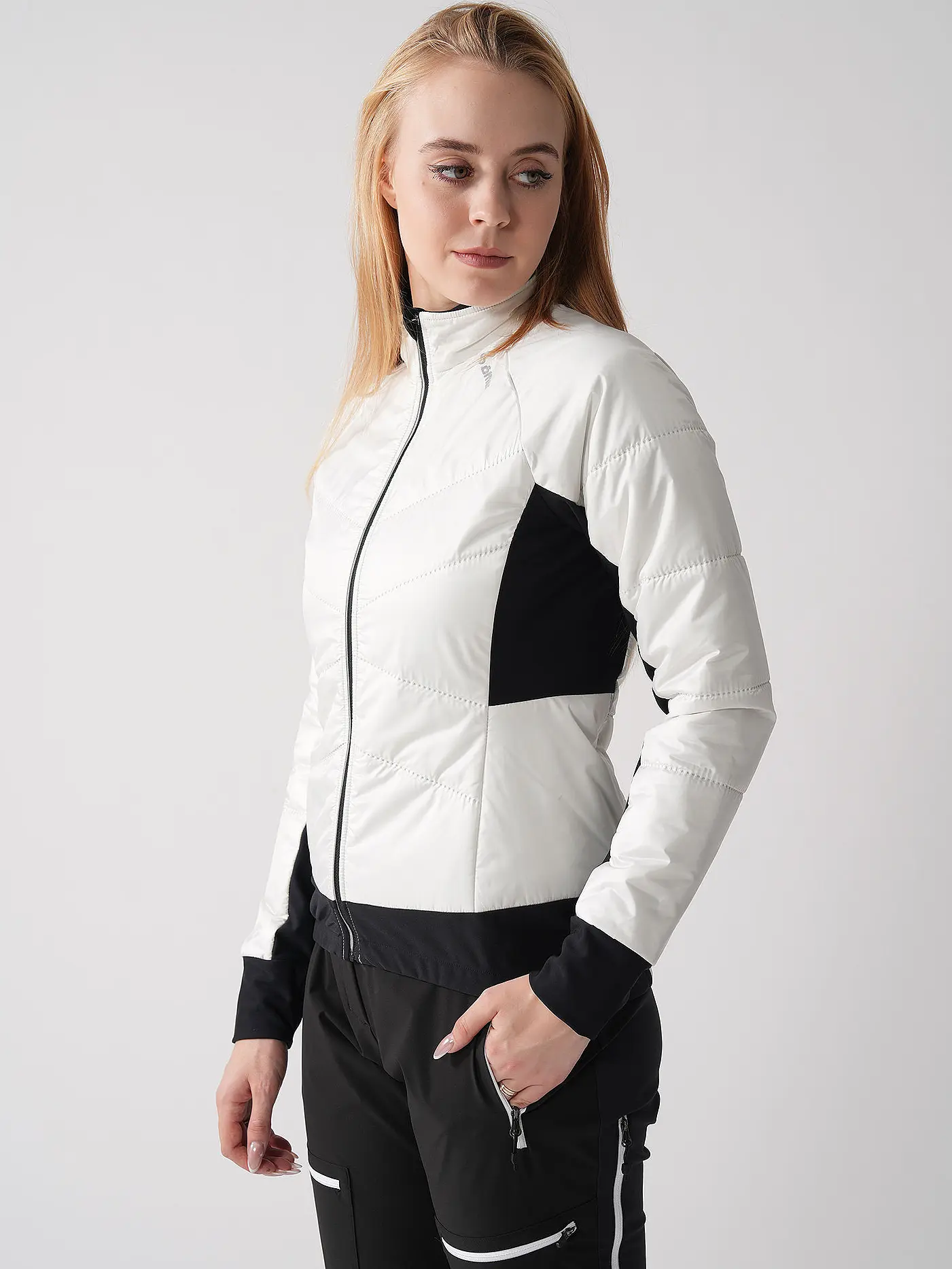 LÖFFLER | Damen Iso Radjacke Hotbond® PL60 | creme