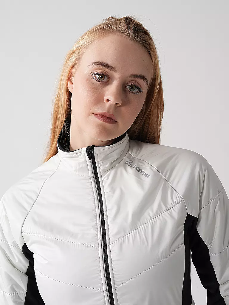 LÖFFLER | Damen Iso Radjacke Hotbond® PL60 | creme