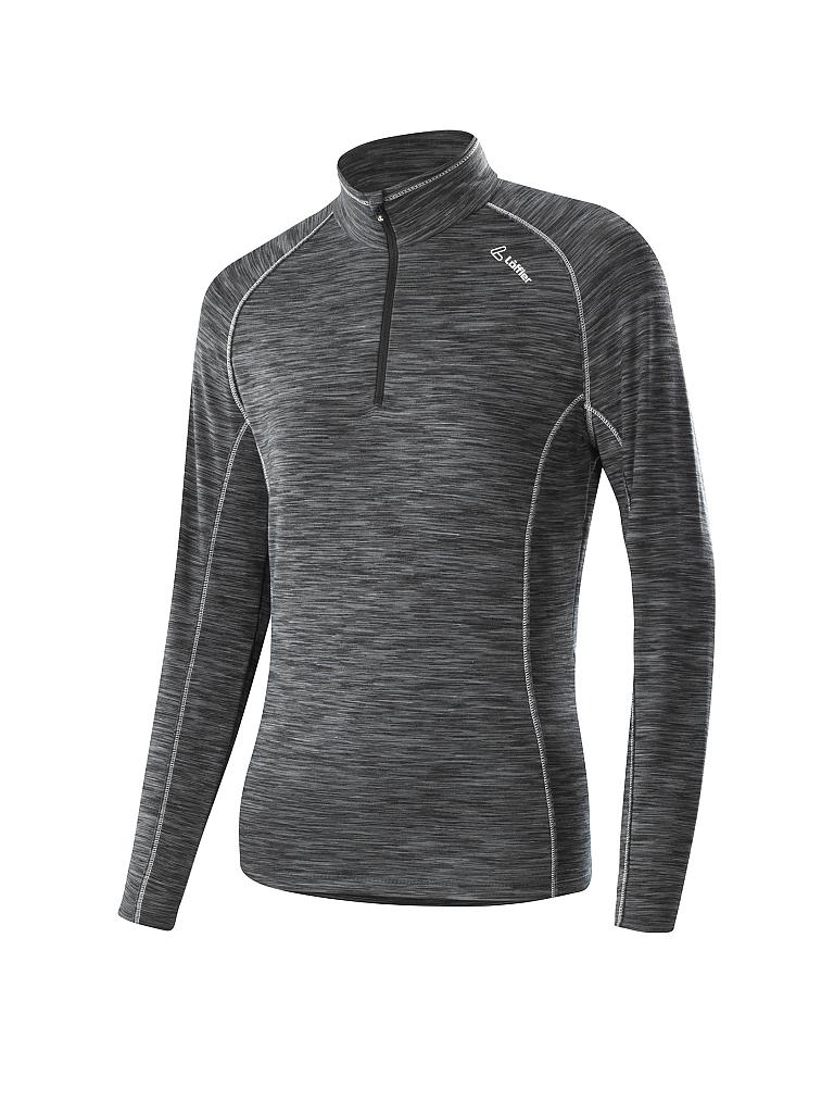 LÖFFLER | Damen Langarmshirt PIA TRANSTEX® | grau