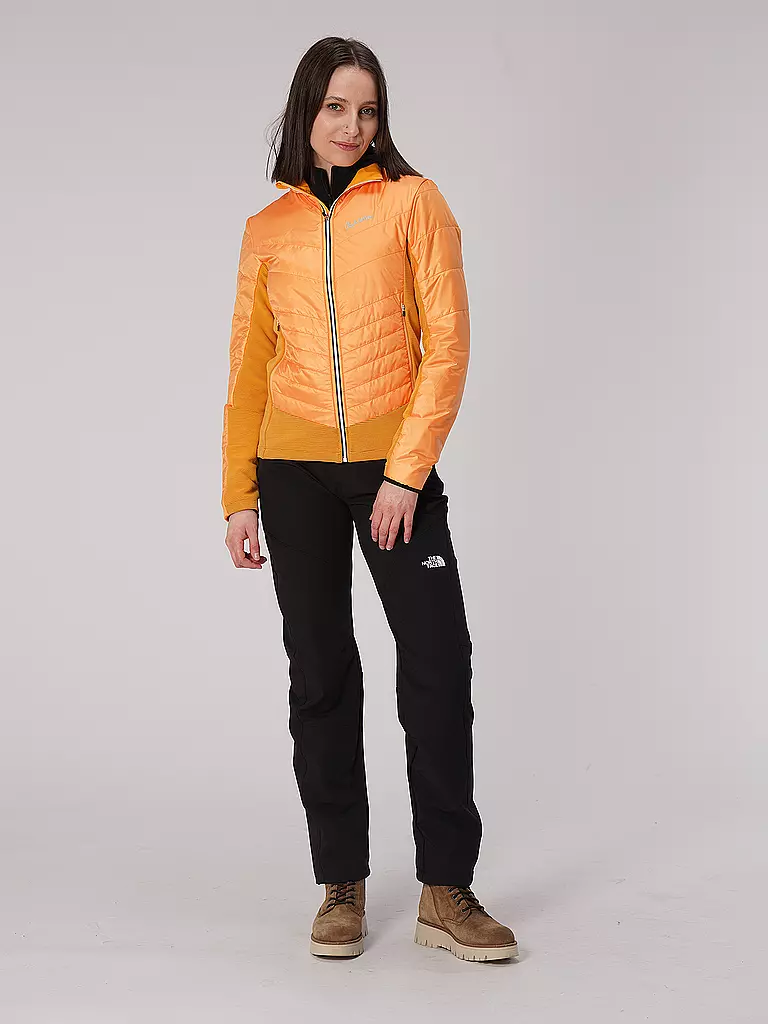 LÖFFLER | Damen Langlauf Hybridjacke PL60 | orange