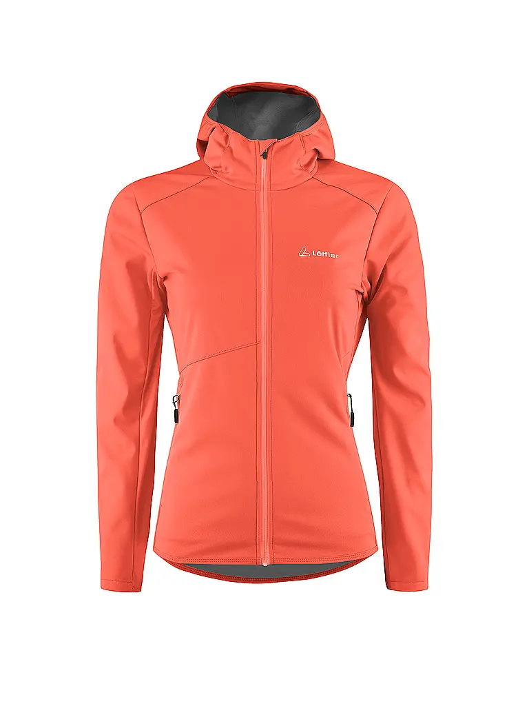 LÖFFLER | Damen Langlauf Jacke North AB Light | Koralle