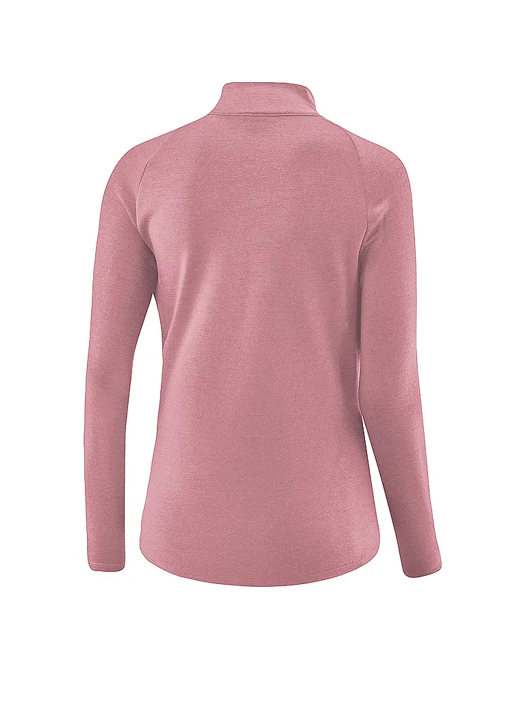 LÖFFLER | Damen Langlaufshirt Midlayer transtex® Merino | Rosa