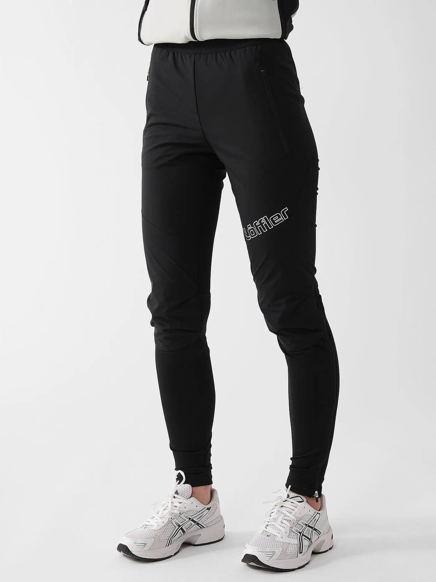 LÖFFLER | Damen Langlauftights Worldcup DDP | schwarz