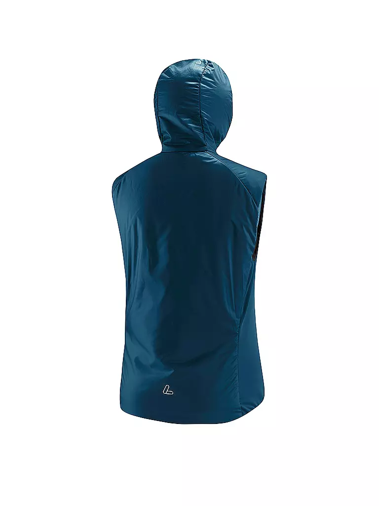 LÖFFLER | Damen Langlaufweste Hooded PL60 | grau