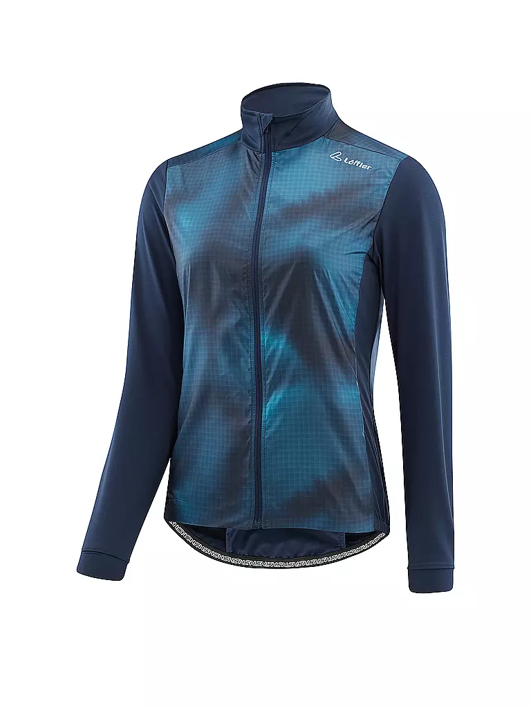 LÖFFLER | Damen Laufjacke Light Hybridjacket | dunkelblau