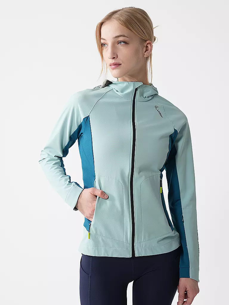 LÖFFLER | Damen Laufjacke XC-Pure TXS | hellblau