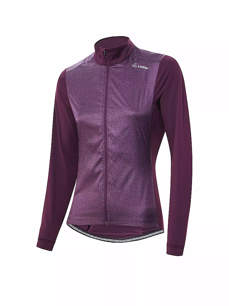 LÖFFLER | Damen Radjacke Hybrid Light | beere