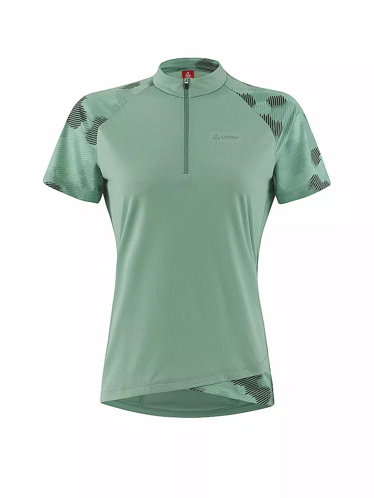 LÖFFLER | Damen Radtrikot Maja Rise HZ  | hellgrün