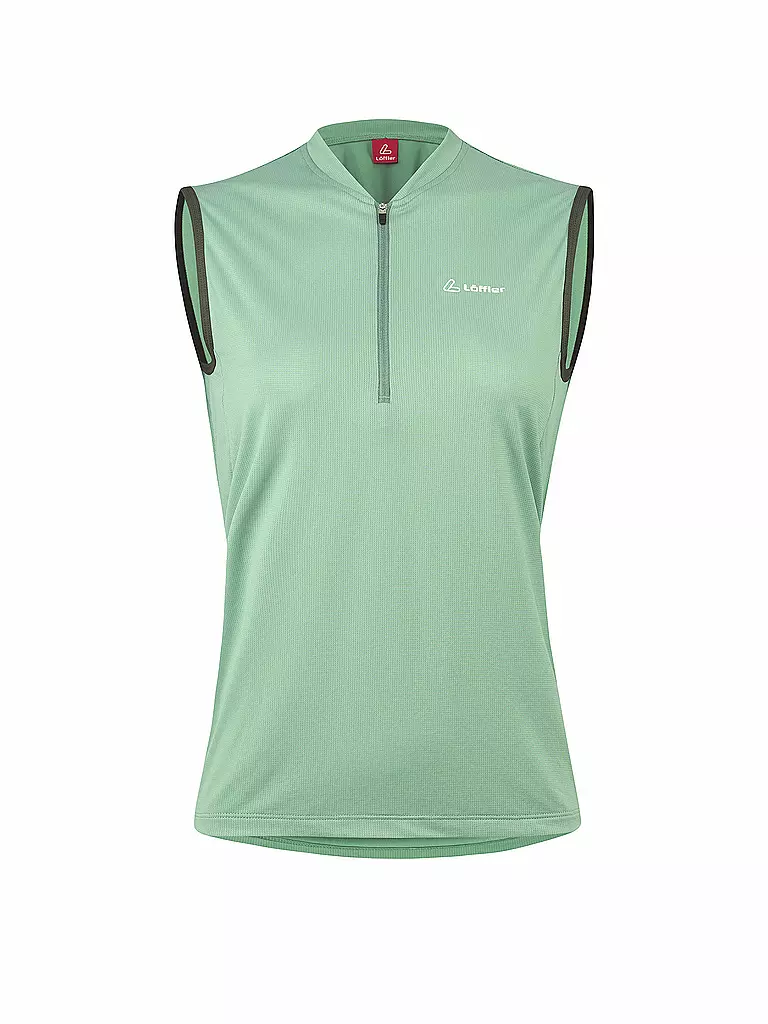 LÖFFLER | Damen Radtrikot Plain HZ | hellgrün