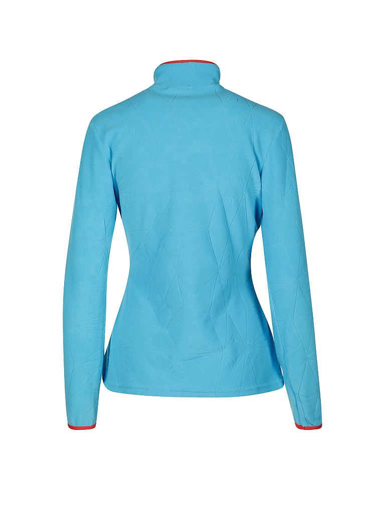 LÖFFLER | Damen Ski-Funktionsshirt Tencel-Fleece | blau