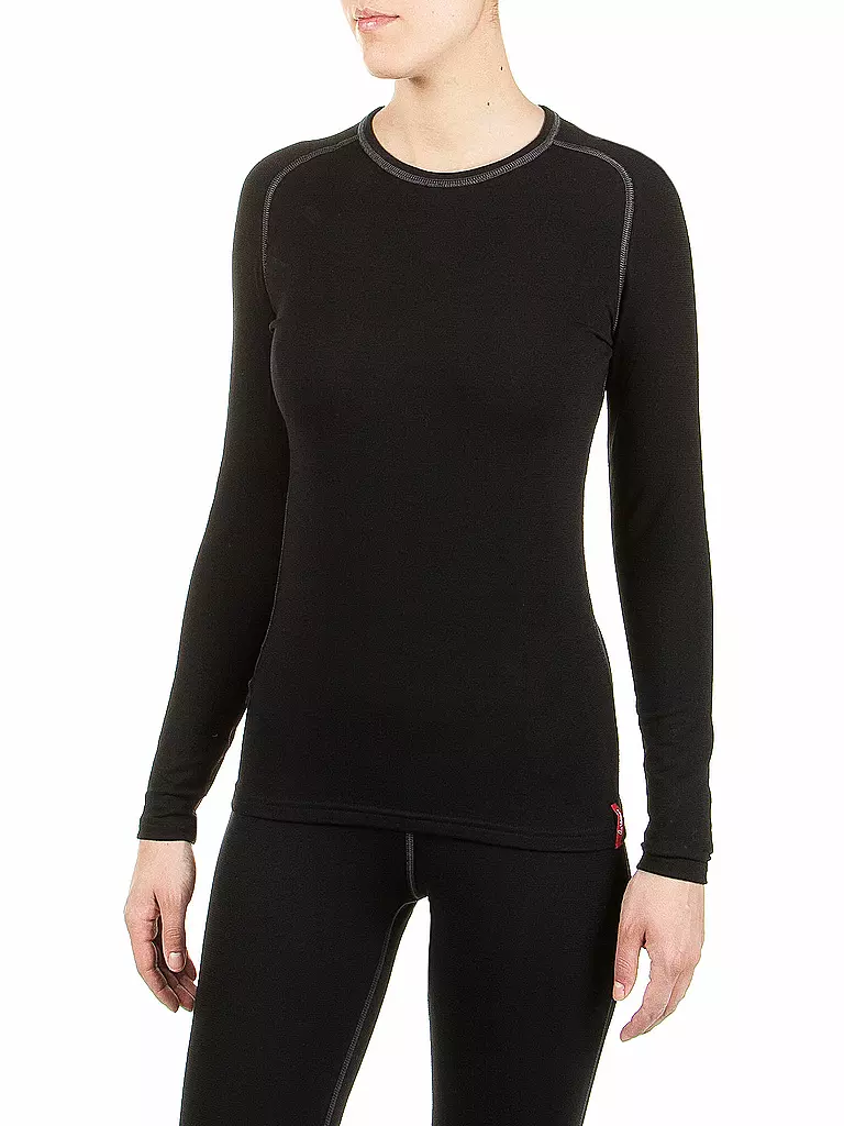 LÖFFLER | Damen Ski-Unterziehshirt | schwarz