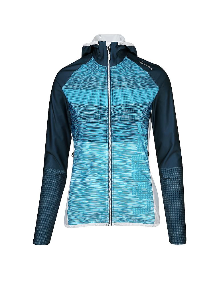 LÖFFLER | Damen Softshelljacke Speed Thermo | blau