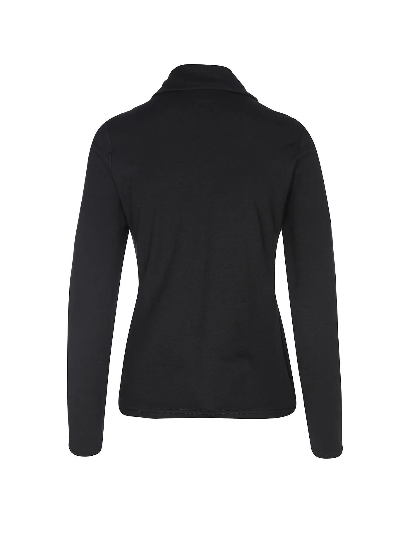 LÖFFLER | Damen TRANSTEX® Zip-Rolli Basic | schwarz