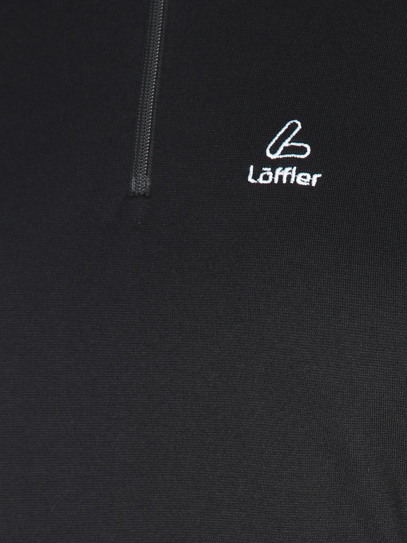 LÖFFLER | Damen TRANSTEX® Zip-Rolli Basic | schwarz