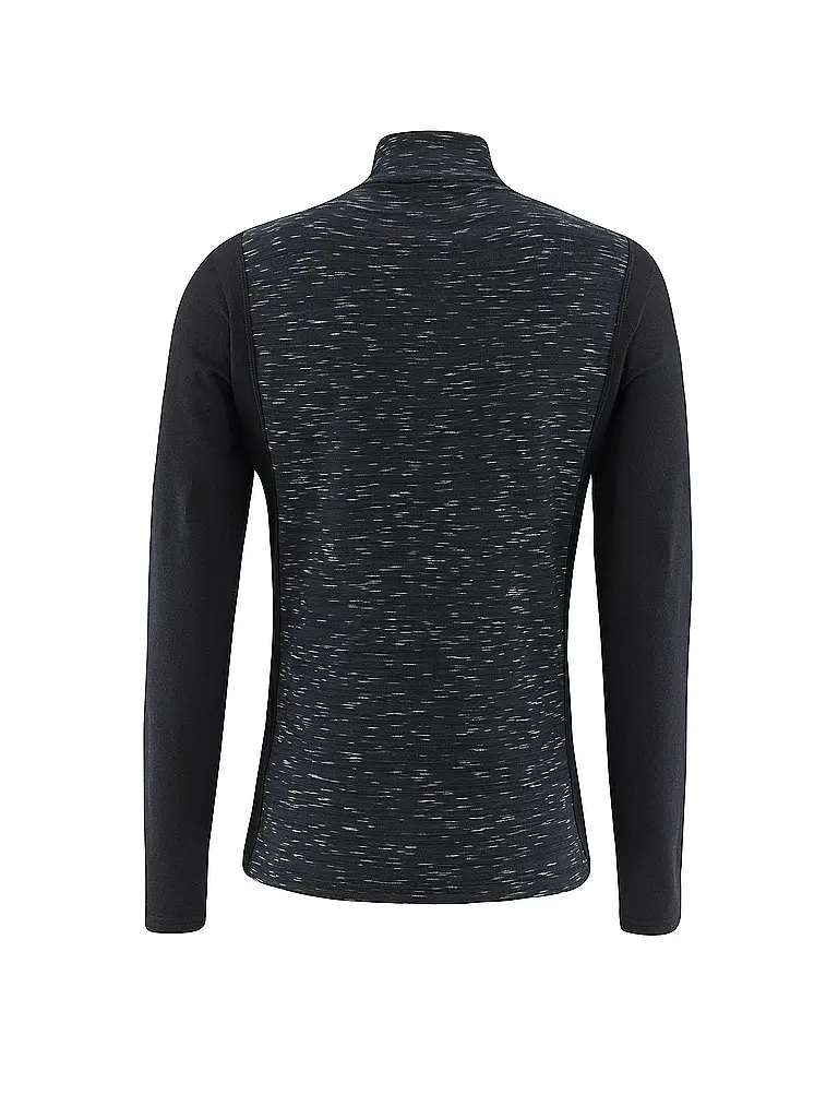LÖFFLER | Damen Unterzieh Zipshirt STARLIT TRANSTEX® | Schwarz