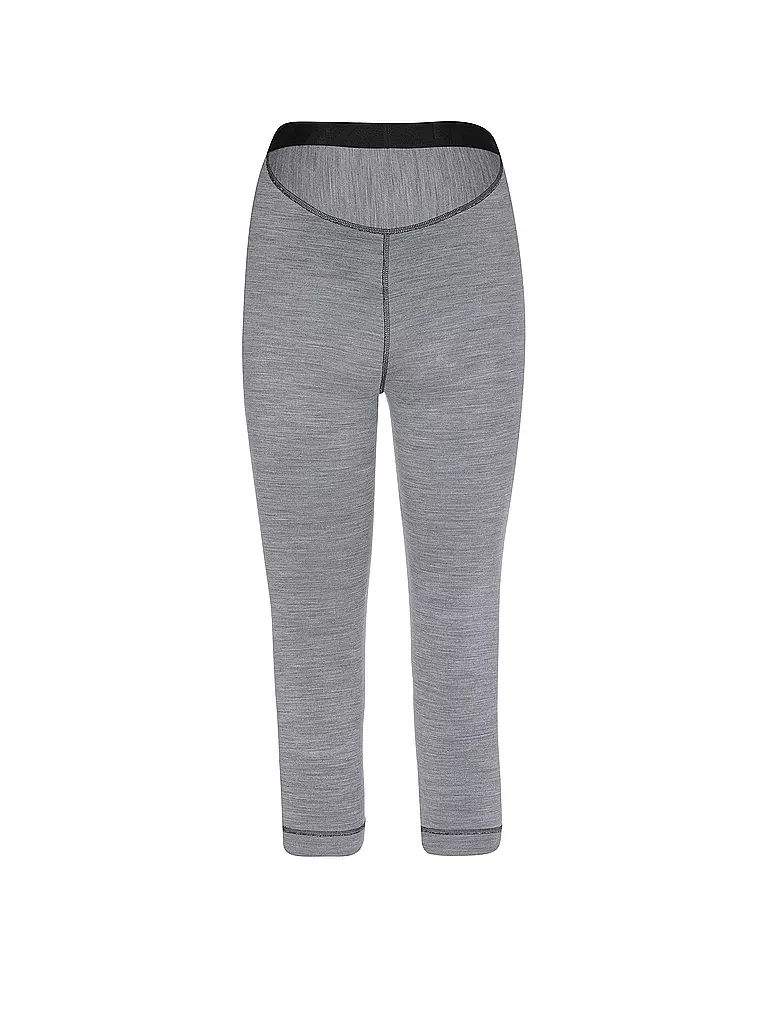 LÖFFLER | Damen Unterziehhose TRANSTEX® Merino 3/4 | grau