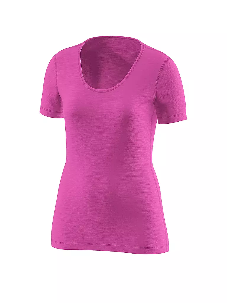 LÖFFLER | Damen Unterziehshirt Merino Light | lila