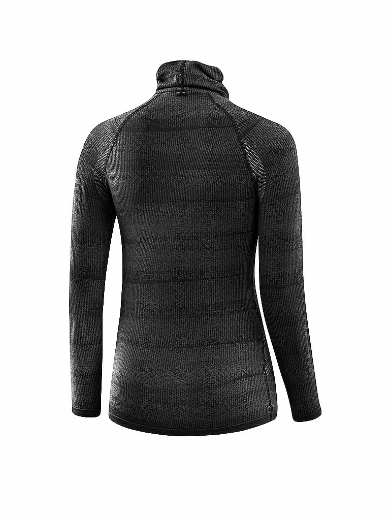 LÖFFLER | Damen Unterziehshirt Rollneck TRANSTEX® Hybrid | schwarz