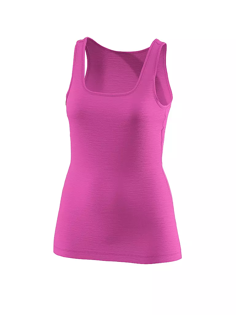 LÖFFLER | Damen Unterziehtank Merino Light | lila