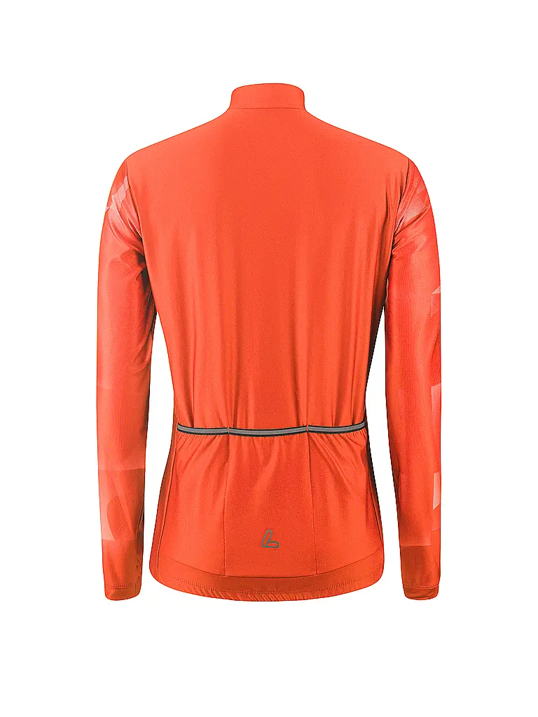 LÖFFLER | Damen Winter Radtrikot Tori Mid | koralle