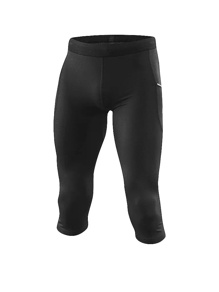 LÖFFLER | Herren 3/4 Lauftight | schwarz