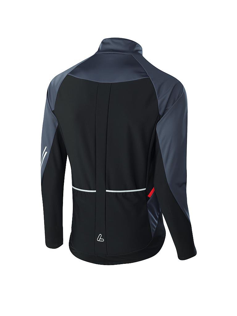 LÖFFLER | Herren Bikejacke Ventsiro WS Softshell | grau